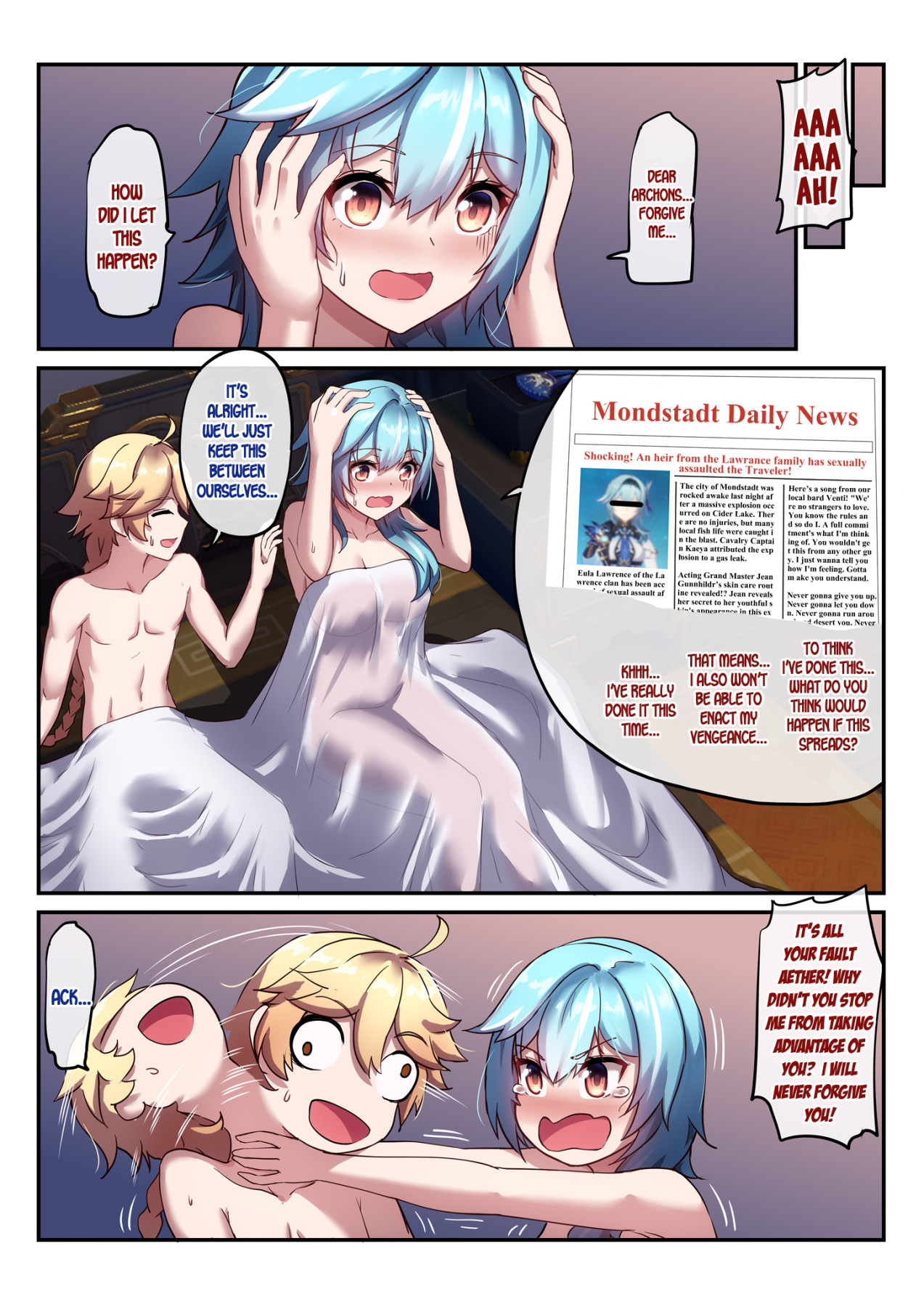Hentai Manga Comic-Eula's Drunken Escapade-Read-24